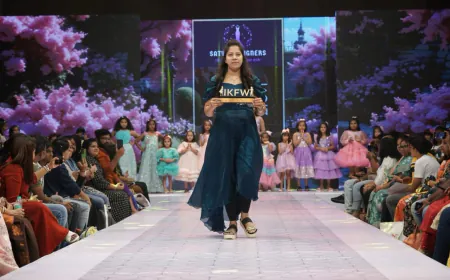 Satya Designers new kidswear line blends tradition and trend, taking center stage at India Kids Fashion Week in Hyderabad