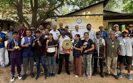 44th State-Level Shooting Championship Concludes Successfully at Aamsaran Ranges