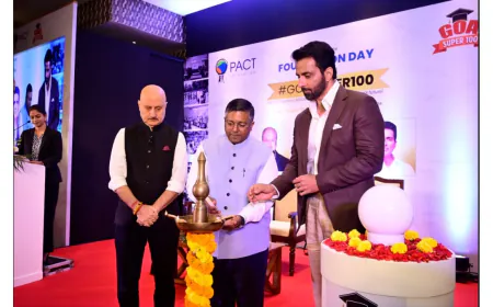 Dr. Ashwin Fernandes’ PACT Foundation Expands Its Mission with #GoaSuper100 in the presence of Anupam Kher and Sonu Sood