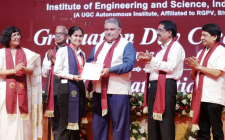 Grand Graduation Ceremony Held at IPS Academy, 746 Students Conferred Certificates