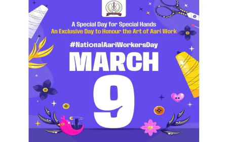 National Aari Workers Day Officially Declared – March 9 to Honour India’s Aari Artisans