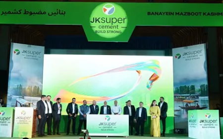 JK Super Cement Being Launched in Kashmir, Strengthening Presence in Northern Markets