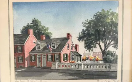 Exhibit and Silent Auction Sale of Helen Smith Paintings at Lockhouse Gallery