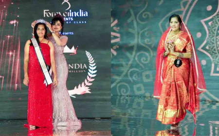 Mrs. India One in a Million Andhra Pradesh 2025 (Season 5) Title Won by Madhavi Devi Uppalapati in Classic Category