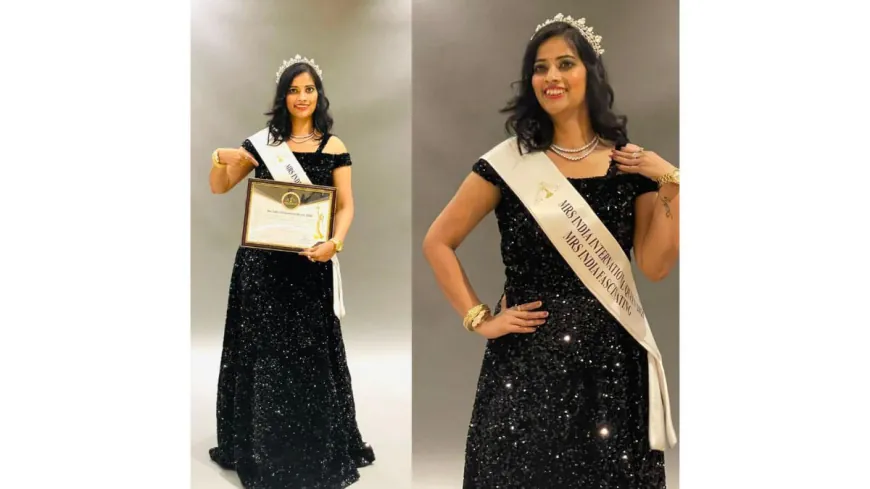 Payal Jain Crowned Title Winner – Mrs. Fascinating at Mrs. India International Queen 2025: A Story of Confidence, Passion and Purpose
