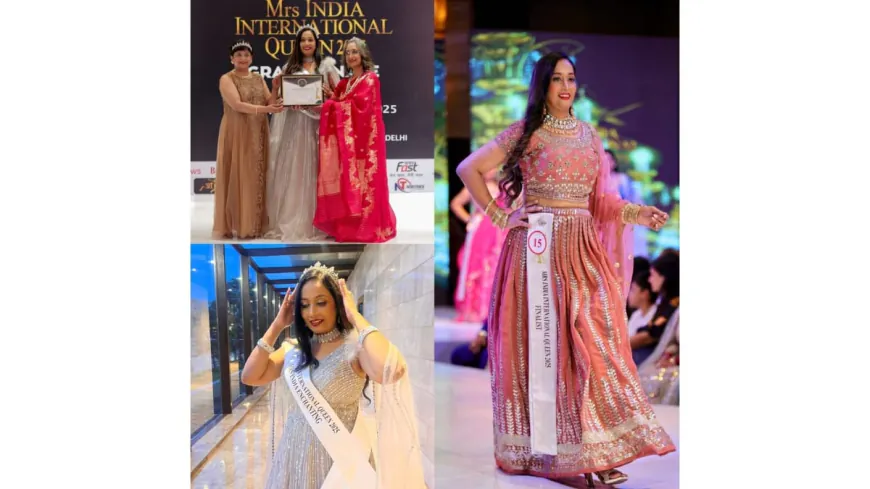 Noida’s Dr. Ruchika Yadav Crowned Mrs. India Enchanting Queen 2025 Title Winner – A Journey of Courage, Dreams, and Empowerment