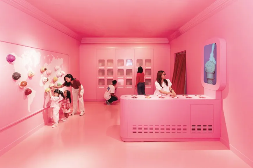 Singapore's Most Experiential Indoor Attraction, Museum of Ice Cream, Offers Unlimited Ice Cream in Up to 19 Flavours and Multi-Sensory Fun for All Ages
