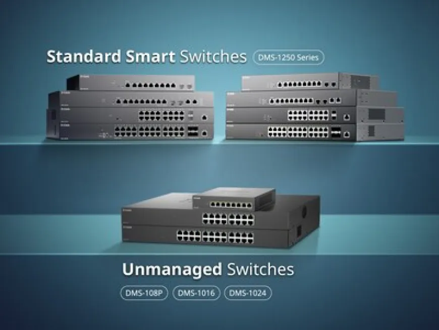 D-Link Unveils 2.5G Multi-Gigabit Switches for Versatile Edge Connectivity