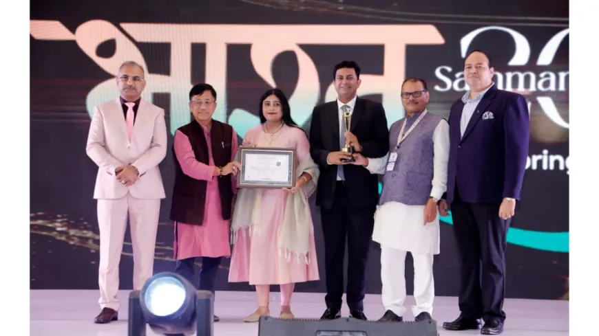 Sameen Hasan Honoured with “Bharat Samman 2025” for Exemplary Social Service
