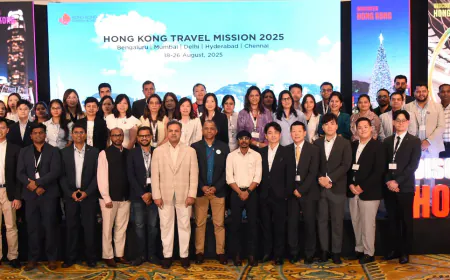 Hong Kong Tourism Board Staged a 5-City Travel Mission in India, Reinforces City's Year-Round Tourism Appeal