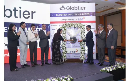 Globtier Infotech Limited Listed on BSE SME Platform
