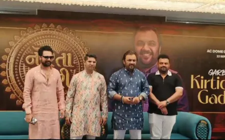 Parshwa Jewellery House Norta Nagari Garba 2025 with Kirtidan Gadhvi by Hecta & Jigar Chauhan Prod