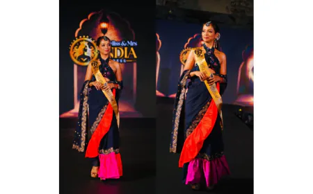 Pallavi Jaiswal Shines as 2nd Runner-up at VG Mrs. India – A Homemaker Turned Inspiration