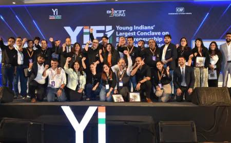 ‘Bharat – The Shining Star of Global Growth’: Shri Gajendra Singh Shekhawat at YiFi Entrepreneurship Summit 2025