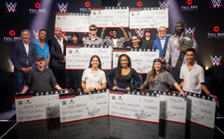 WWE Awards Scholarships to Full Sail University Students in Advance of NXT Homecoming