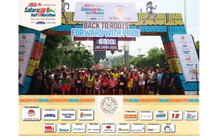JBG Satara Hill Half Marathon 2025: A Rain-Soaked And Record-Breaking Celebration of Running