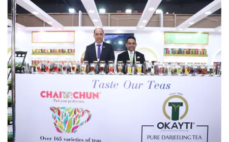 Chaichun and Okayti Highlight India’s Tea Heritage and Future Vision at World Food India 2025