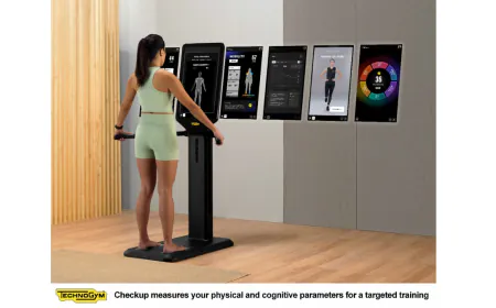 New Technogym Checkup measures your physical and cognitive parameters for a targeted training