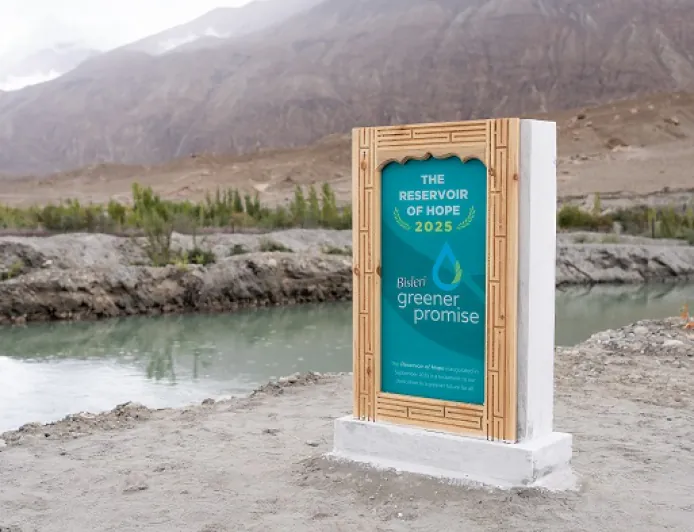 Bisleri International, LAHDC and Ladakh Marathon Restore a 12 Lakh Litre Water Reservoir in Ladakh's Nubra Valley