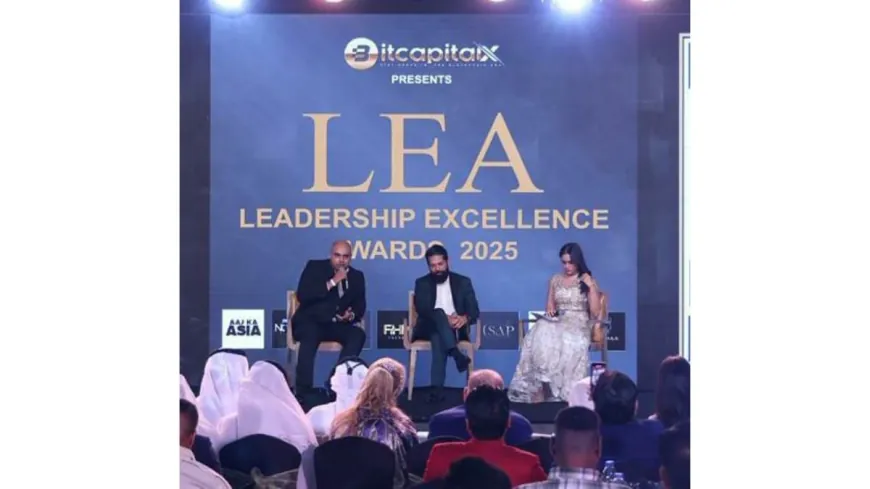 Glamour Meets Leadership: Leaders Excellence Awards 2025 Celebrates Visionaries with Bit CapitalX in Dubai