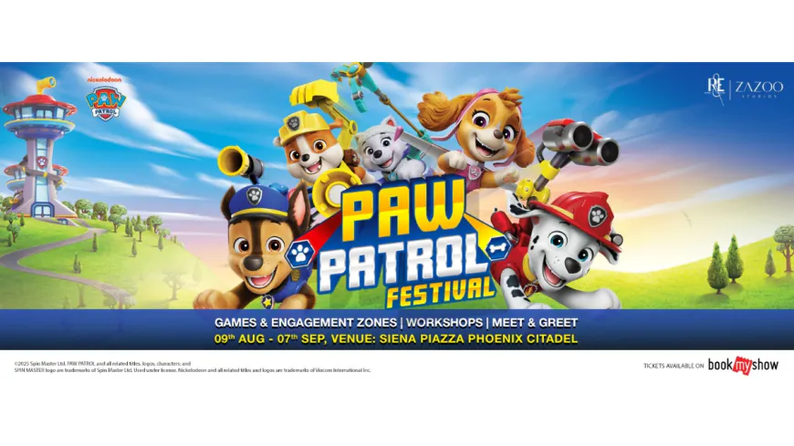 Paw Patrol Event in Indore – Save the City with Your Favorite Pups in Phoenix Citadel Mall!