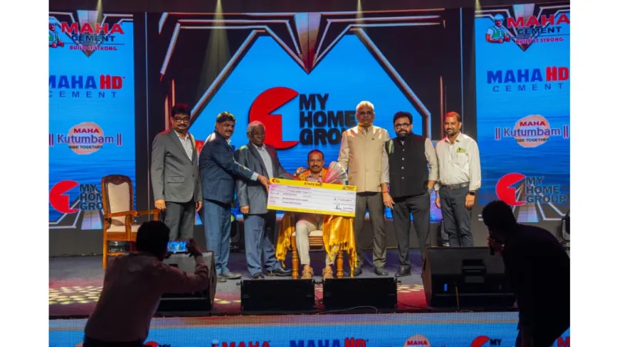 Sri Lakshmi Traders Secures Top 2 Position at Prestigious Mahakutumbam Awards by Maha Cement