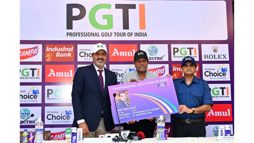 Amitabh Kant Brings Policy Vision to Indian Golf