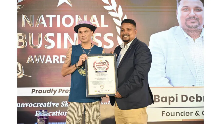 Bapi Debnath’s Innovocreative Skills and Technical Education Pvt. Ltd. Awarded Best Emerging Skill Development Organization in North East India