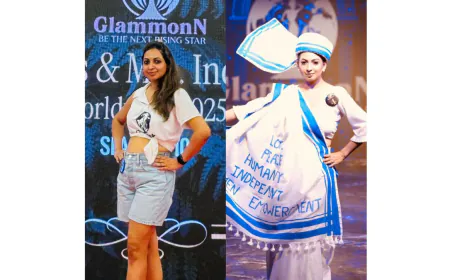 Hailly Verma Wins Mrs. Charming 2025 Title at Glammonn Miss and Mrs. India Worldwide ?