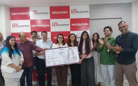 Women Startups Win Prizes Worth ₹11 Lakh at TiE Women – Rajasthan Chapter Competition.