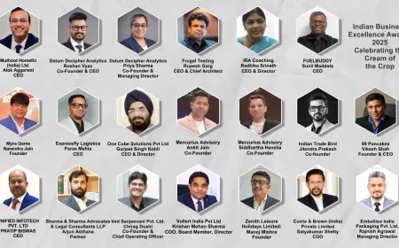 Indian Business Excellence Awards 2025 Celebrating the Cream of the Crop