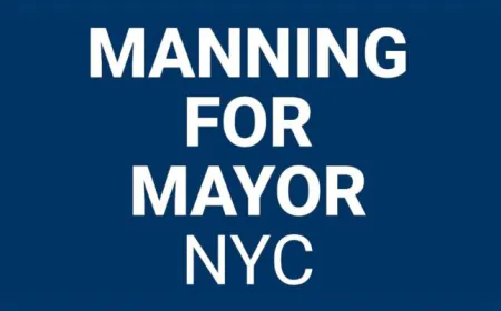 James Manning Declares NYC Mayoral Run, Promising to Cut Taxes and End Homelessness