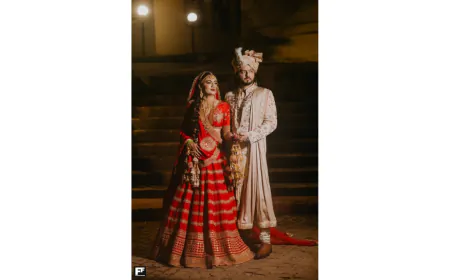 A Timeless Union: Raviraa Bhardwaj and Alan Kapoor’s Fairytale Wedding