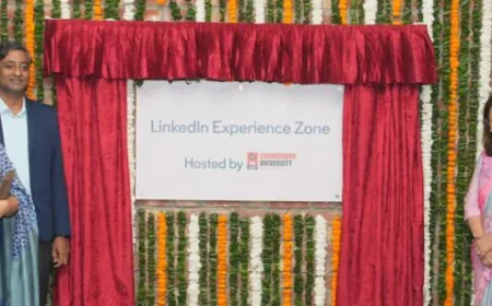 India’s First ‘LinkedIn Experience Zone’ Launched at Chandigarh University to Enhance Students’ Career Prospects through Strong Professional Profile Building