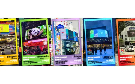 China’s Sichuan Extends Cultural Tourism Invitations at Global Landmarks