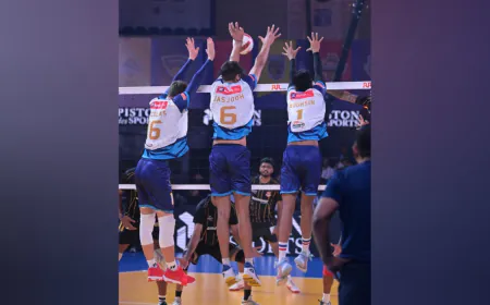 PVL 2025 Season 4 (Match 33): Kochi Blue Spikers finish campaign on a high with commanding 3–1 win over Ahmedabad Defenders