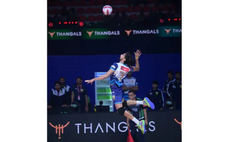 PVL 2025 Season 4 (Match 30): Kochi Blue Spikers dominate Kerala derby with a commanding 3–1 win over Calicut Heroes