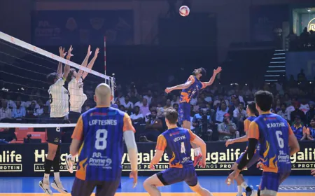 PVL 2025 Season 4 (Match 36): Mumbai Meteors storm into the final with a commanding victory over Goa Guardians