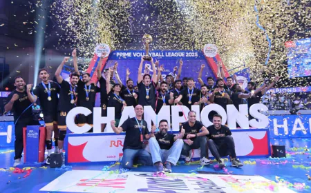 PVL 2025 Season 4 (Final): Bengaluru Torpedoes Clinch Season 4 Championship with a Commanding Triumph Over Mumbai Meteors in the Grand Finale
