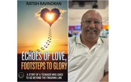 Echoes of Love, Footsteps to Glory by Ratish Ravindran — A Journey of Purpose, Passion, and Poise