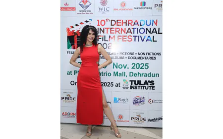 Jashn Agnihotri Honoured at 10th Dehradun International Film Festival