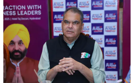 Punjab Attracts Investor Interest at Hyderabad Roadshow Ahead of Summit 2026