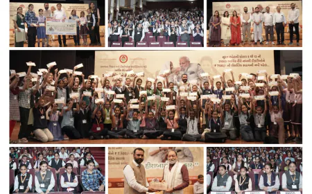 Surat industrialist Piyush Desai’s exemplary ‘Hiraba No Khumkar’ initiative for girls’ education