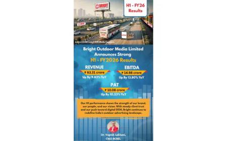 Bright Outdoor Media Limited Announces Strong H1-FY 2026 Results