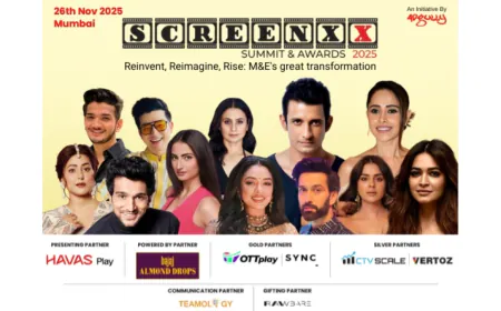 SCREENXX Summit and Awards 2025 Set to Bring Together India’s Biggest Changemakers in Media and Entertainment