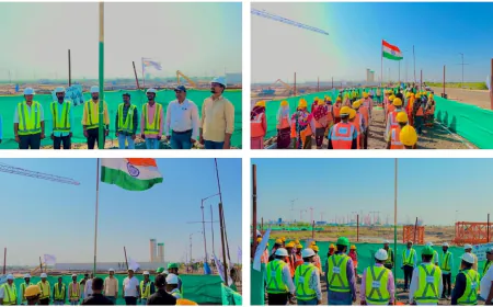 GAP Group celebrates 150 years of Vande Mataram at Dholera SIR