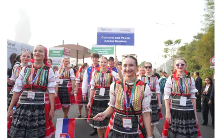 Parul University Successfully Hosts the 3rd Edition of Its International Folklore Festival, Uniting 30 Nations in a Powerful Celebration of Global Harmony