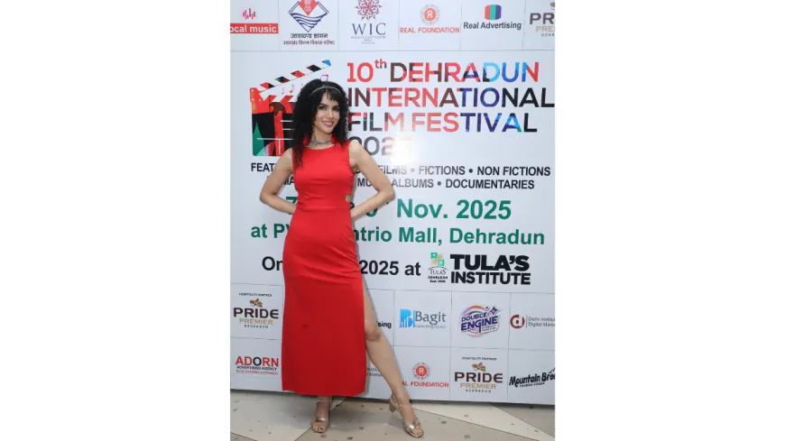 Jashn Agnihotri Honoured at 10th Dehradun International Film Festival