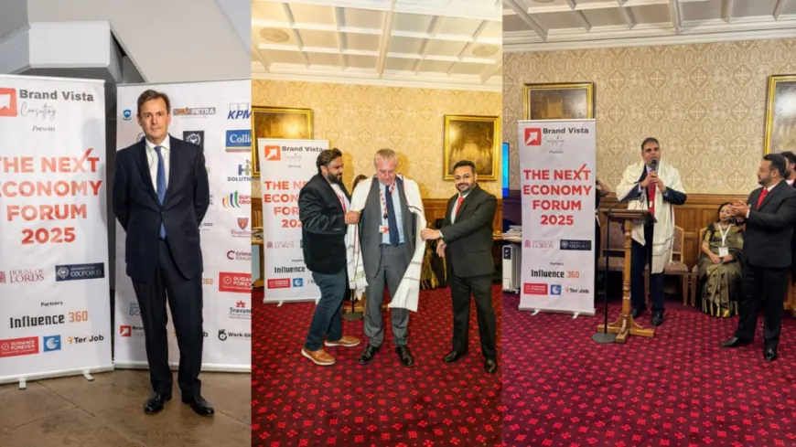 The Next Economy Forum 2025 Concludes with Landmark Success at the House of Lords & Oxford University