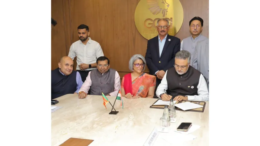 The Ceylon Chamber of Commerce and Gujarat Chamber of Commerce & Industry Sign MoU